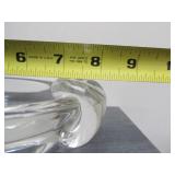 Mint in Box Signed STEUBEN Heavy Glass Bowl or Tray #1