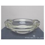 Mint in Box Signed STEUBEN Heavy Glass Bowl or Tray #2