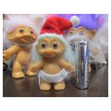 Group of Assorted TROLL Dolls