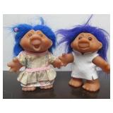 Group of Assorted TROLL Dolls