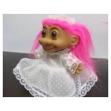 Group of Assorted TROLL Dolls