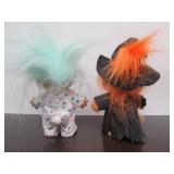 Group of Assorted TROLL Dolls