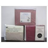 3 Brand New California King Size Bed Sheet Sets