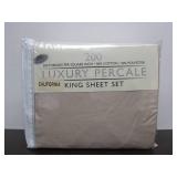 3 Brand New California King Size Bed Sheet Sets