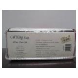 3 Brand New California King Size Bed Sheet Sets