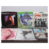 Vintage 45 Record Case w/Records