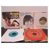 Vintage 45 Record Case w/Records