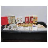 HUGE Lot of NOS Unopened Vintage Decks or Playing Cards Advertising etc #1