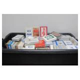 HUGE Lot of NOS Unopened Vintage Decks or Playing Cards Advertising etc #3