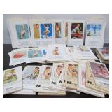 Thousands of Vintage Small Pinup Prints/Calendars/Pages etc