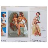 Thousands of Vintage Small Pinup Prints/Calendars/Pages etc