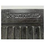 OLD MOUNTAIN Cast Iron Griddle w/Handles