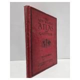 Large Antique 1924 Atlas & Gazetteer w/Maps