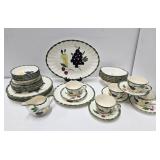 Lot of Vintage Hand Painted Blue Ridge Southern Pottery Dishware