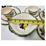 Lot of Vintage Hand Painted Blue Ridge Southern Pottery Dishware