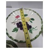 Lot of Vintage Hand Painted Blue Ridge Southern Pottery Dishware
