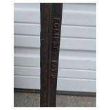 Primitive Antique Nail Kegs, Cast Iron Cobbler