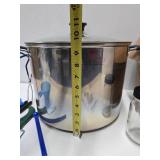 New or Like-New VICTORIO Stainless Multi-Use Canner w/Brand New Canning Jars