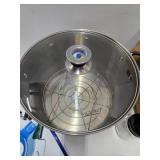 New or Like-New VICTORIO Stainless Multi-Use Canner w/Brand New Canning Jars