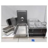 Quality Working SUPERIOR Commercial Food Warming Unit w/Many Trays & Containers