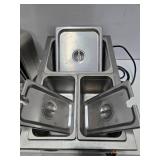 Quality Working SUPERIOR Commercial Food Warming Unit w/Many Trays & Containers