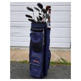 Set of Golf Clubs w/Bag
