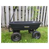 YARDWORKS Rolling Garden Cart