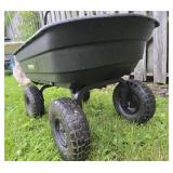 YARDWORKS Rolling Garden Cart