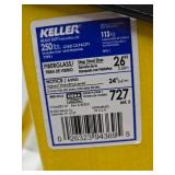 Quality KELLER 26" Fiberglass Step Ladder