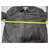 Nice Condition COLUMBIA Black Leather Jacket - Size XL