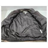 Nice Condition COLUMBIA Black Leather Jacket - Size XL