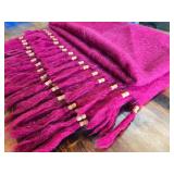 Excellent Vintage ESKIMO Mohair Blanket - Made in Switzerland