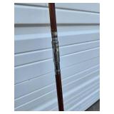 Excellent Old Tonkin Cane Fishing Pole w/HUGE Penn Master Mariner Reel