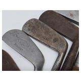 Set of Antique Hickory Shaft Golf Clubs w/Original Period Bag