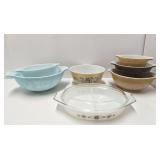 Lot of Vintage PYREX Dishware