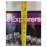 Large Vintage Space Exploration Framed Items & Hat - Boeing Aerospace Operations Employee