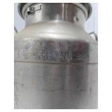 Smaller Size Vintage Metal Dairy/Milk Can - Borreman