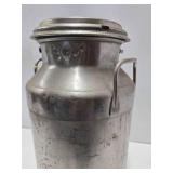Smaller Size Vintage Metal Dairy/Milk Can - Borreman