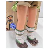 NOS in Box Vintage Bavarian Boy Doll "Gura"