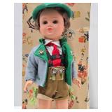NOS in Box Vintage Bavarian Boy Doll "Gura"