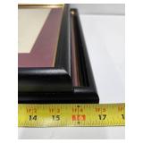 Pair of Hand Signed Framed & Numbered Prints by Dan Brewer - Bear & Raccoon