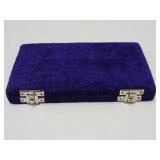 Antique Brass Weight & Scale Set w/Case