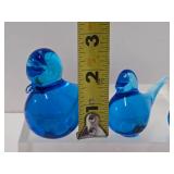 Great Group of Mid Century Glass Birds - Konst Urshult - Sweden