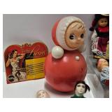 Estate Lot of Small Vintage Dolls etc