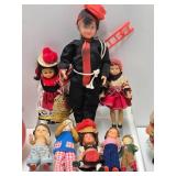 Estate Lot of Small Vintage Dolls etc