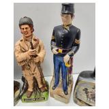 Group of Vintage Whiskey / Liquor Decanters