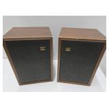 Quality Vintage Working Denton Rank Wharfedale Speakers