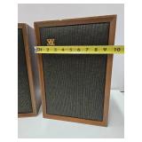 Quality Vintage Working Denton Rank Wharfedale Speakers