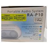 JVC Portable Audio System Model RA-P10