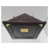 Very Cool Wooden Corner Cabinet w/Hidden Compartment